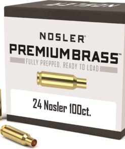 Nosler Custom Brass 24 Nosler Box of 100